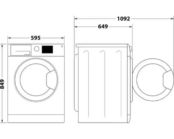 WHIRLPOOL FFT M11 82 EE mašina za sušenje -toplotna pumpa 