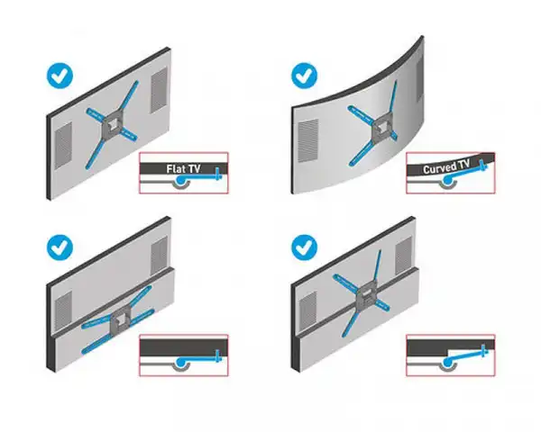 BARKAN BM443XL LCD TV zglobni zidni nosač od 13 do 83 inča 