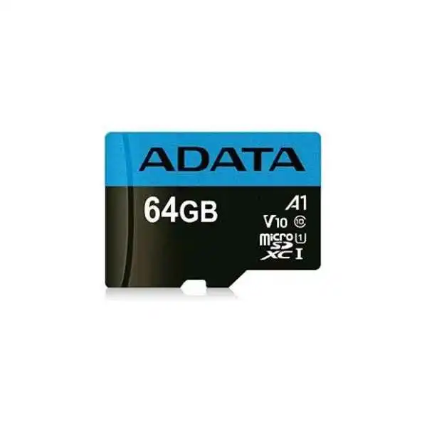 ADATA UHS-I MicroSDXC + adapter AUSDX64GUICL10A1-RA1