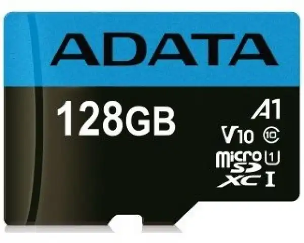 Memorijska kartica A-DATA UHS-I MicroSDXC 128GB class 10 + adapter AUSDX128GUICL