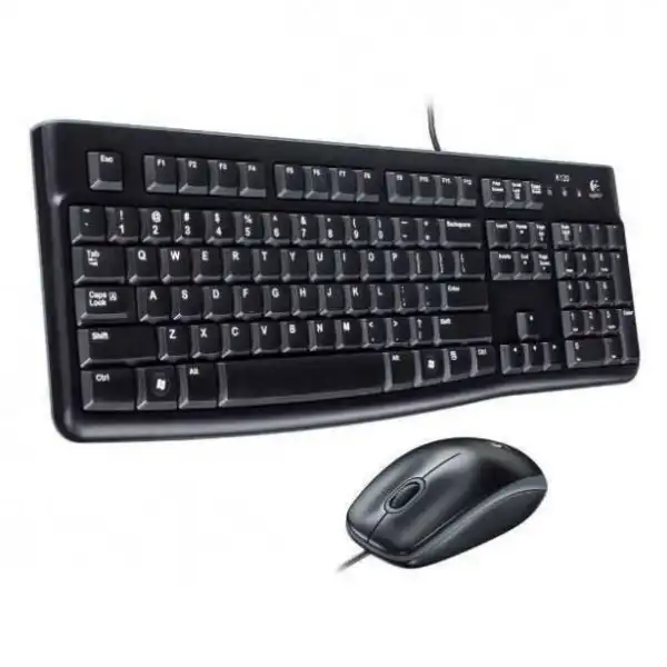 LOGITECH Žična tastatura i miš MK120 US