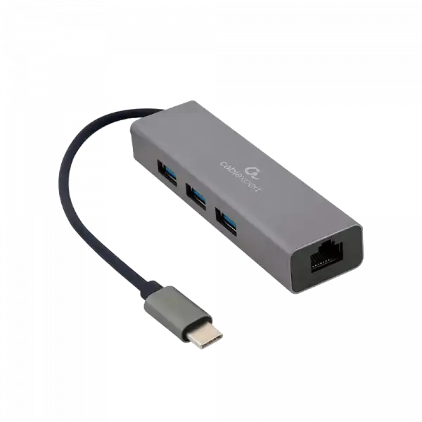 GEMBIRD USB-C Gigabit network multiport hub