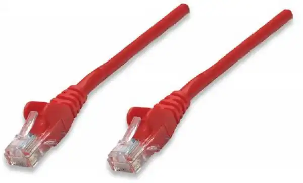 LAN Intellinet patch kabl 5m Cat.6 UTP PVC crveni