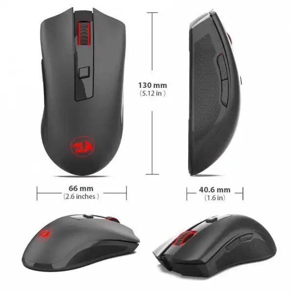 REDRAGON Combo Gejmerski miš + podloga M652-BA