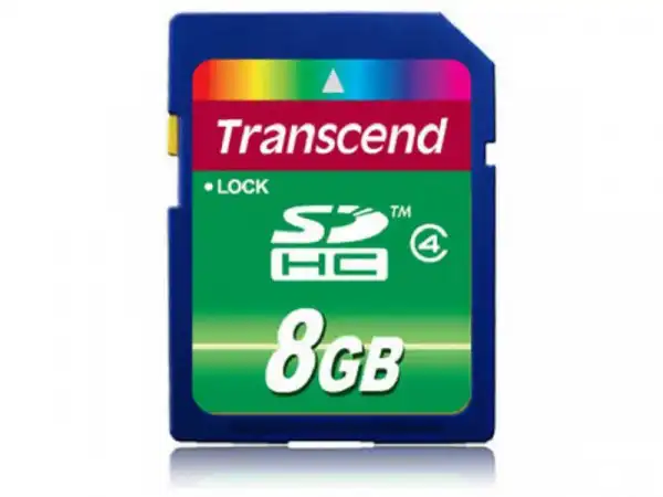 Transcend SDHC 8GB Class 4 Memorijska kartica TS8GSDHC4