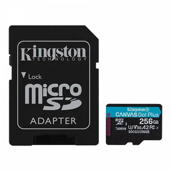KINGSTON Memorijska kartica 256GB MicroSD Canvas Go! Plus - SDCG3/256GB
