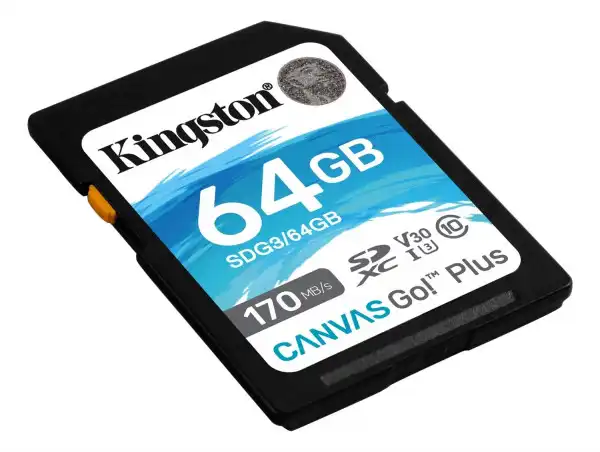 KINGSTON CanvasGo! Plus SD memorijska kartica 64GB SDG3/64GB