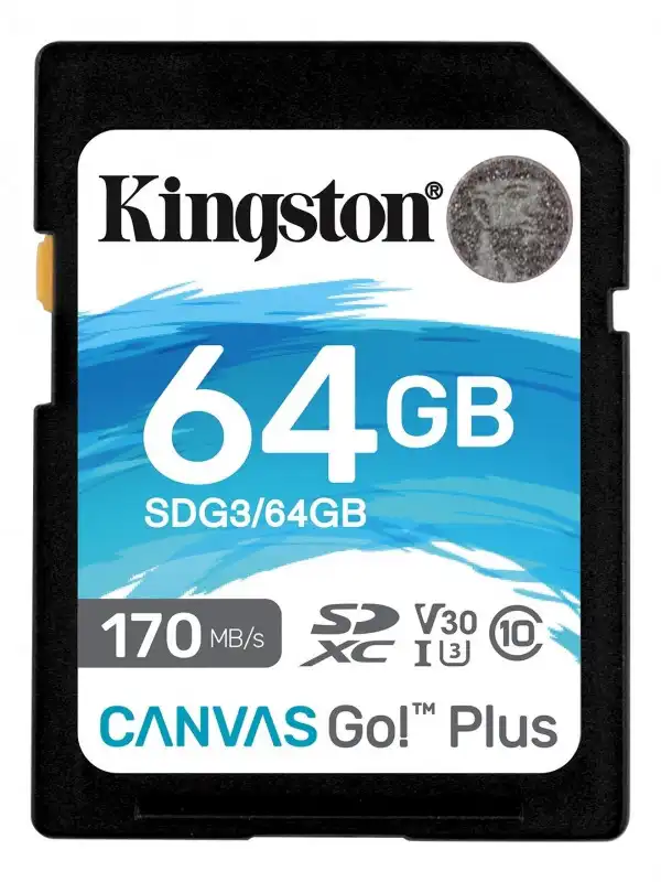 KINGSTON CanvasGo! Plus SD memorijska kartica 64GB SDG3/64GB