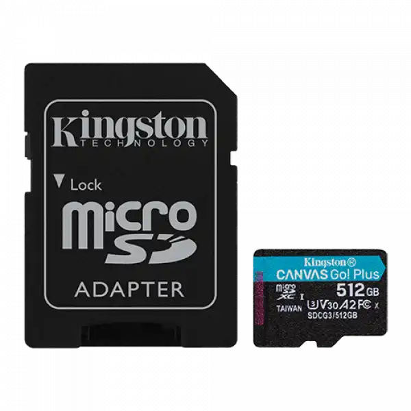 KINGSTON Memorijska kartica 512GB MicroSD Canvas Go! Plus - SDCG3/512GB