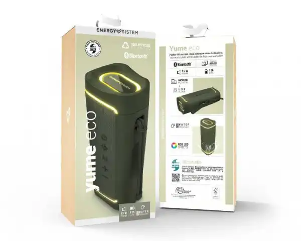 ENERGY SISTEM Yume ECO Green Bluetooth zvučnik zeleni 