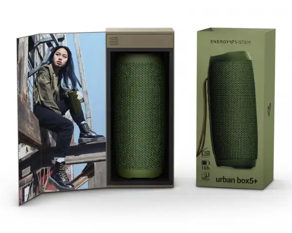 ENERGY SISTEM Urban Box 5+ Army portable zvučnik maslinasto zeleni 