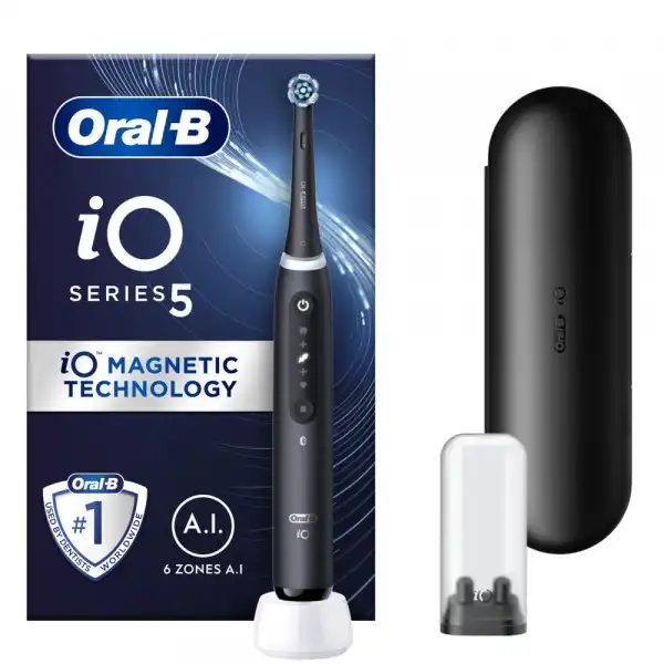 ORAL-B POC iO 5 Black Električna četkica za zube