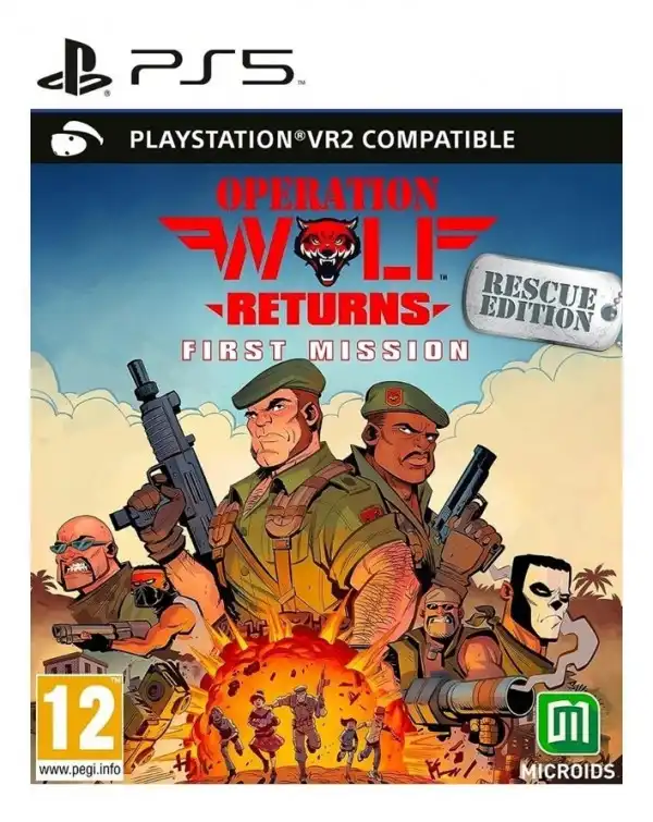 PS5 Operation Wolf Returns: First Mission Rescue Edition