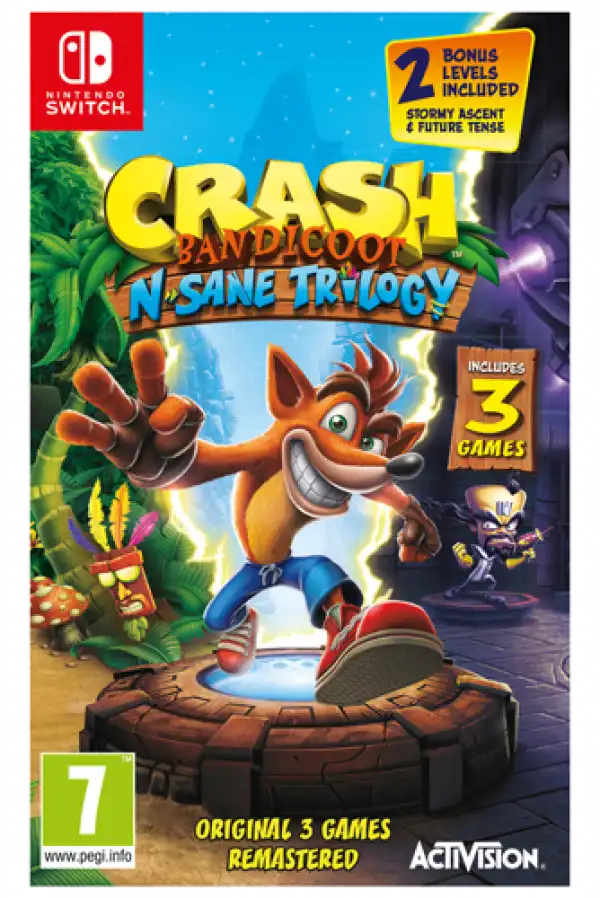 Switch Crash Bandicoot N. Sane Trilogy