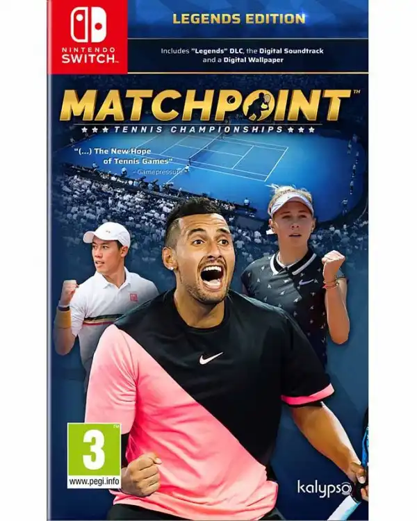 SWITCH Matchpoint: Tennis Championships - Legends Edition
