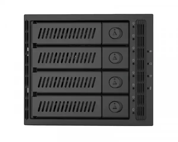 CHIEFTEC CMR-3141SAS 4 x 3.5'' ili 4 x 2.5'' SATA crna fioka za hard disk