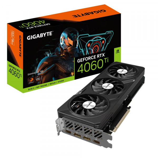 GIGABYTE Grafička karta RTX 4060 Ti OC GV-N406TGAMING OC-16GD 16GB DDR6