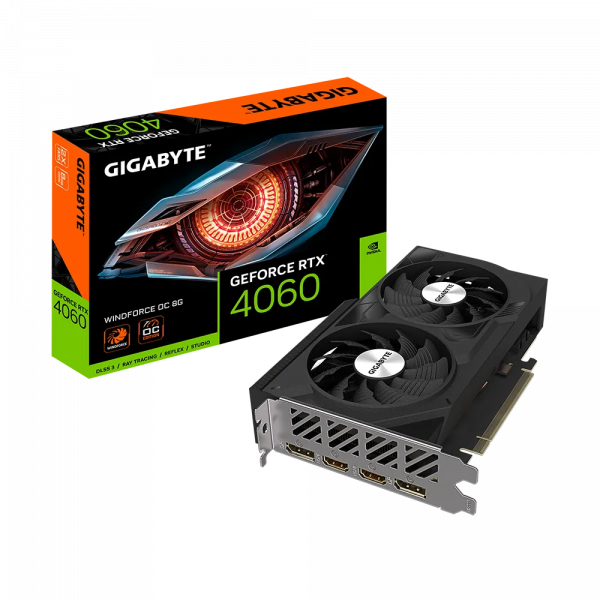 GIGABYTE GeForce RTX 4060 WINDFORCE OC 8GB GDDR6 128-bit GV-N4060WF2OC-8GD Grafička karta