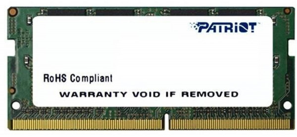 PATRIOT Signature 8GB SODIMM DDR4 2666MHz CL19 PSD48G266681S RAM memorija