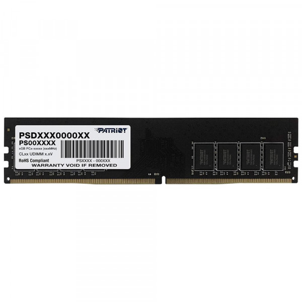 PATRIOT Signature 16GB DDR4 2666MHz CL19 PSD416G26662 RAM memorija