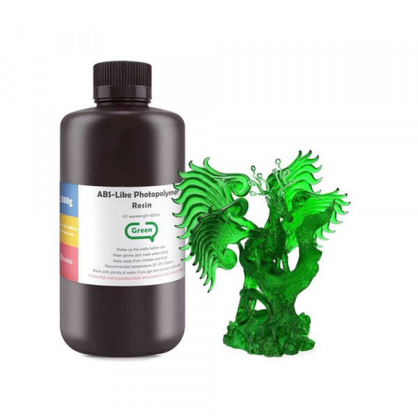 ELEGOO ABS-like 1KG Clear Green Resin
