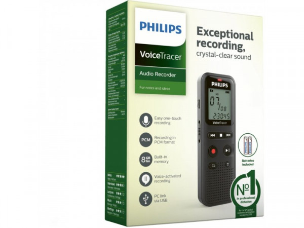 PHILIPS diktafon DVT1160