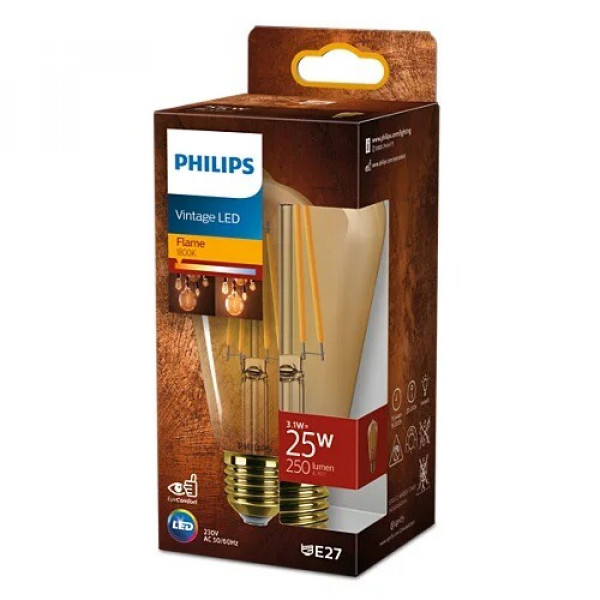 PHILIPS LED Sijalica ST64 3.1W(25W) 1800K E27