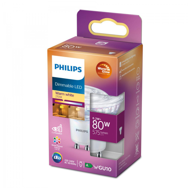 PHILIPS LED Sijalica CLASSIC 6.2W(80W) GU10