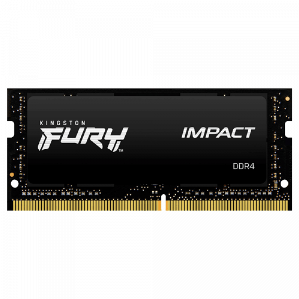 DDR4 16GB SO-DIMM 2666MHz [FURY IMPACT], Non-ECC Unbufferd, CL15 1.2V, 260-pin 1Rx8 ( KF426S15IB1/16 ) 