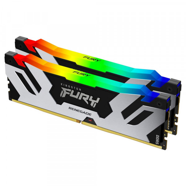 KINGSTON Fury Renegade RGB 32GB (2x16GB) DDR5 7200MHz CL38 KF572C38RSAK2-32 - Memorija