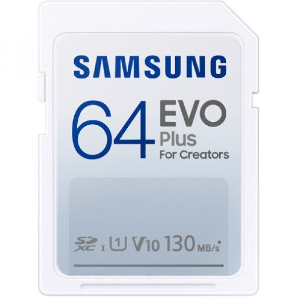 Samsung 64GB EVO Plus SDXC memorijska kartica MB-SC64K
