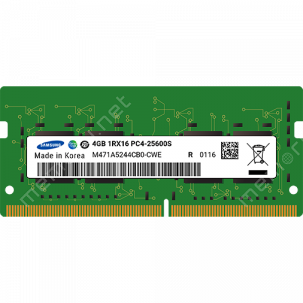Samsung 4GB DDR4-3200 SODIMM M471A5244CB0-CWE memorija
