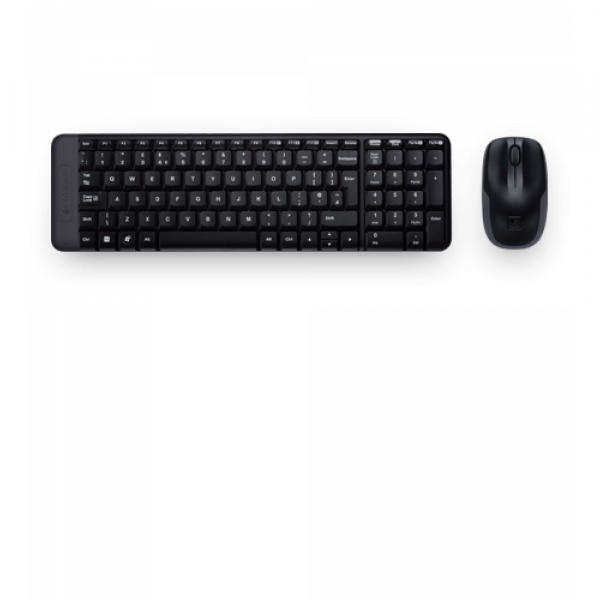Logitech Bežična tastatura + miš MK220 WL US