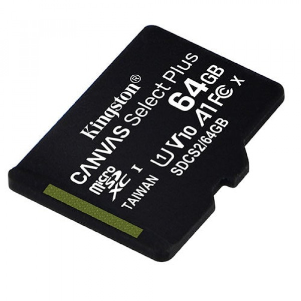 KINGSTON Memorijska kartica MicroSD 64 GB CANVAS SELECT PLUS - SDCS2/64GBSP -