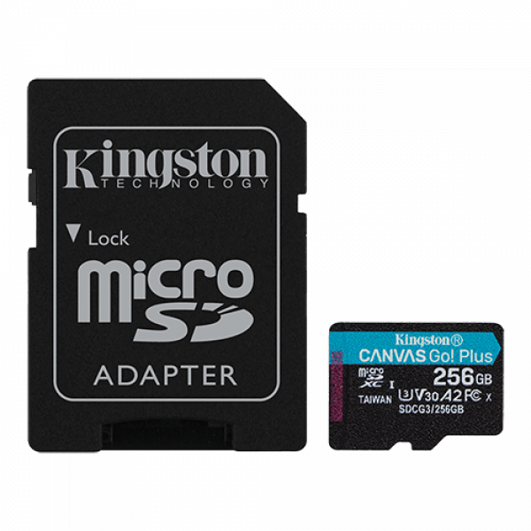 KINGSTON Memorijska kartica 256GB MicroSD Canvas Go! Plus - SDCG3/256GB