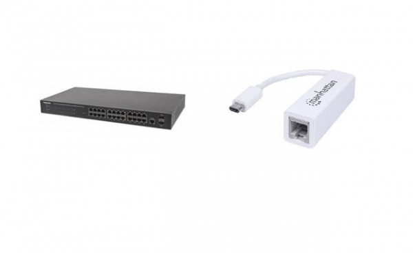 Intellinet Switch 24-PORT Gb Ethernet POE 240W +0001045231