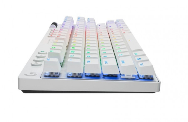 Logitech G PRO X TKL Lightspeed Gaming Keyboard, White, US, BT Tactile