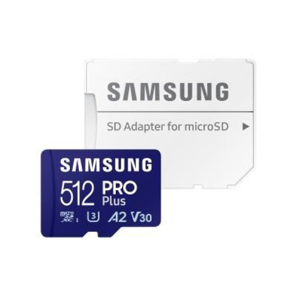 Memorijska kartica SD micro SAM PRO Plus 512GB + Adapter MB-MD512SAEU