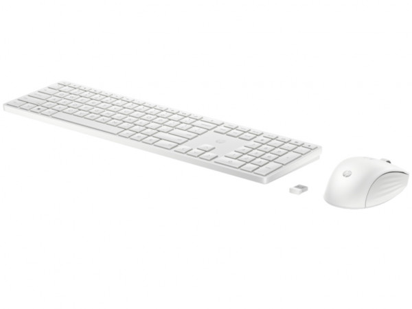 Tastatura+miš HP 650 bežičniset/4R016AA/SRB/ bela