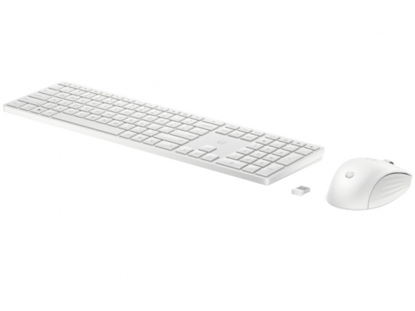 Tastatura+miš HP 650 bežičniset/4R016AA/SRB/ bela
