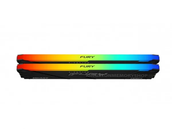 Memorija KINGSTON FURY BEAST KF432C16BB2AK2/16 16GB(8x2GB)/DIMM/DDR4/3200GHz/crna