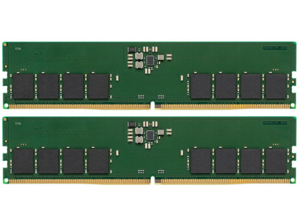 Memorija KINGSTON KVR48U40BS8K2-32 32GB(16GBX2)/DIMM/DDR5/4800MHz/crna