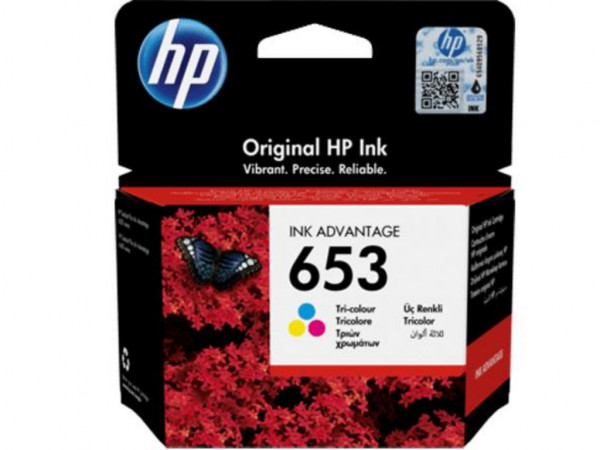 Kertridž HP 653/tri boje