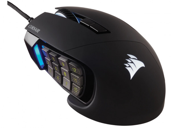 Miš CORSAIR SCIMITAR RGB ELITE žični/crna