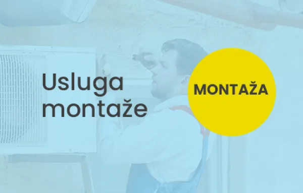 Usluga montaža klima 18.000 BtU Inverter