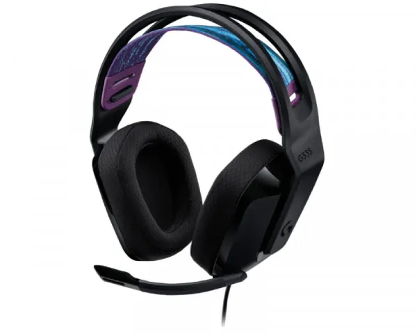 LOGITECH G335 Gaming slušalice sa mikrofonom crne 