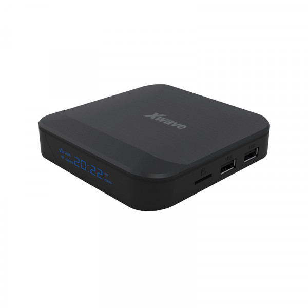 Xwave TV BOX 110  Smart TV 4K/Android 10/2GB/16GB/QuadCore/LED displej/HDMi/RJ45/Wifi/2xUSB/SD card ( 146142 )
