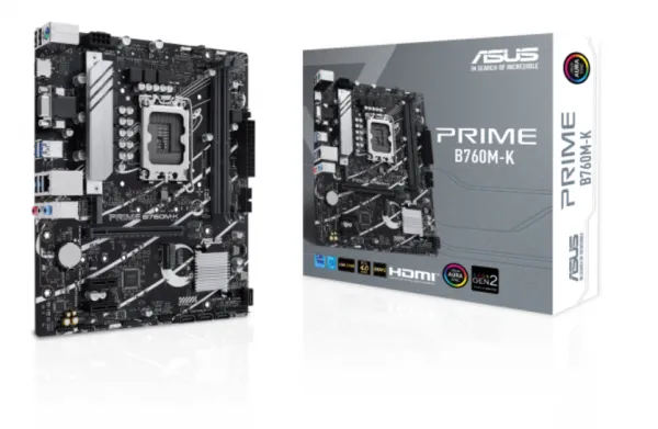 ASUS  PRIME B760M-K DDR4/LGA1700