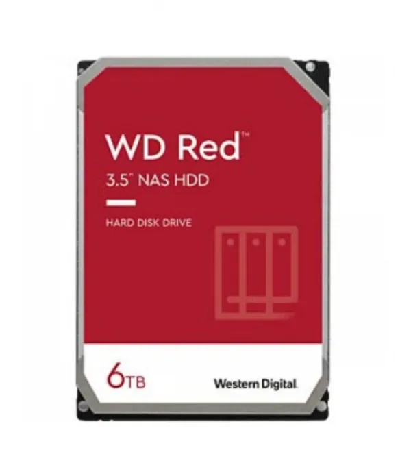 Hard disk 6TB SATA3 Western Digital Caviar 256 MB WD60EFPX Red Plus