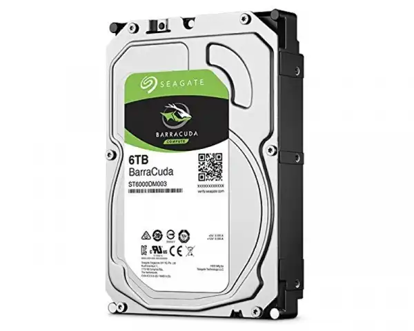 SEAGATE 6TB 3.5'' SATA III 256MB 5.400 ST6000DM003  Barracuda
